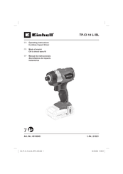 EINHELL 4510045 Operating Instructions Manual