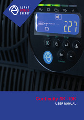 Alpha Outback Energy Continuity 6K User Manual