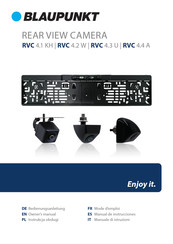 Blaupunkt RVC 4.1 KH Owner's Manual