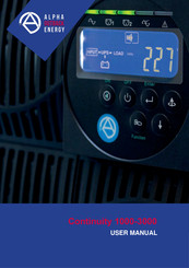 Alpha Outback Energy Continuity 2000 User Manual