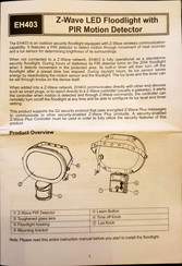 EVERSPRING EH403 Manual