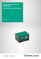 Pepperl+Fuchs IMUF99 B20 Series Manual