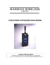 Warwick X7200HP Manual