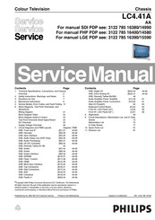 Philips LC4.41A AA Service Manual