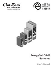 Alpha OUT BACK POWER EnergyCell OPzV 450 User Manual