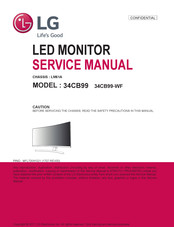 LG 34CB99-W Service Manual