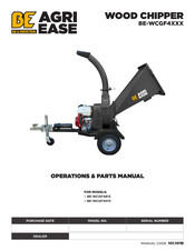 BE Ag & Industrial AgriEase BE-WCGF4H13 Operations & Parts Manual
