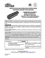 Sunstar SGL35-N7 Assembly, Installation And Operation Instructions