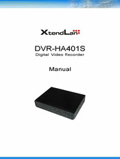 Xtendlan DVR-HA401S Manual