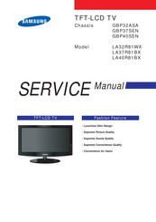 Samsung LA32R81WX Service Manual