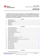 Texas Instruments LMT01EVM User Manual