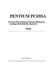 MTI R548 User Manual