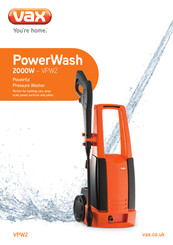 Vax PowerWash 2000W Manual