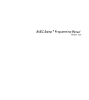Parallax BASIC Stamp 2sx Programming Manual