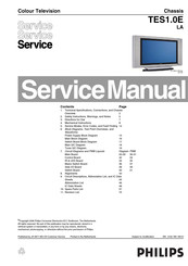 Philips TES1.0E LA Service Manual