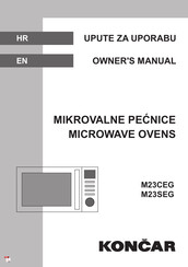 Koncar M23CEG Owner's Manual
