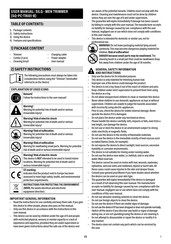 Silq SQ-PC-TRI01-B User Manual