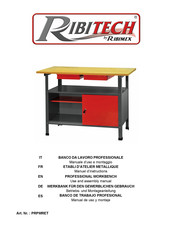 Ribimex Ribitech PRPMRET Use And Assembly Instructions