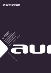 auna PRO 10034472 Manual