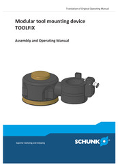 SCHUNK TOOLFIX TURN Assembly And Operating Manual