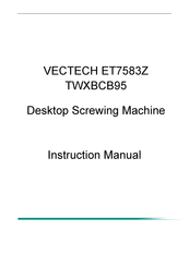 VECTECH ET7583Z Instruction Manual