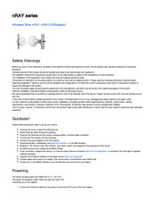 MikroTik nRAY Series Manual