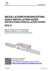 Mobatime NTS IT Quick Installation Manual