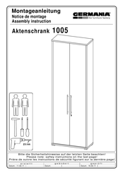 Germania 1005 Assembly Instruction Manual