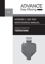Advance acoustic TERRATANK Assembly, Use And Maintenance Manual
