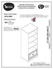 South Shore 3519-022 Assembly Instructions Manual