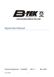 B-tek Scales Skynet Manuals | ManualsLib