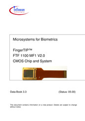 Infineon FingerTIP FTF 1100 MF1 Manual