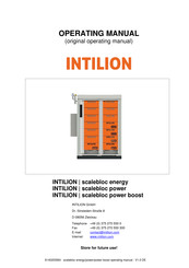 INTILION scalebloc power boost Operating Manual
