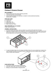 Pbteen Chelsea Assembly Instructions
