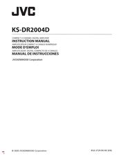 JVC KS-DR2004D Instruction Manual