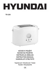 Hyundai TO 228 Instruction Manual