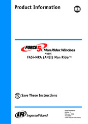 Ingersoll-Rand FORCE5i FA5i-MRA Product Information