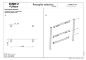 BENITO Urban Recogida selectiva VCDP12 Anchoring Instructions