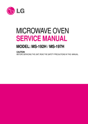 LG MS-197H Service Manual