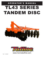 Tufline TL43-91622 Operator's Manual