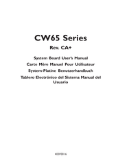 DFI CW65 Series User Manual