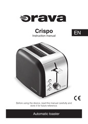 Orava Crispo Instruction Manual
