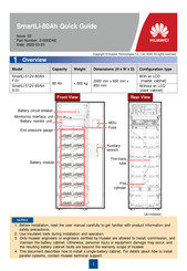 Huawei SmartLi-512V-80AHF-01 Quick Manual