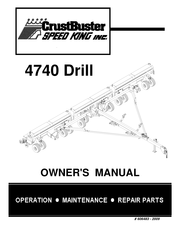 CrustBuster 4740 Owner's Manual