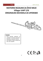 Villager VHPT 27E Original Instruction Manual