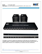 ATZ HDMI-18E50 Manual