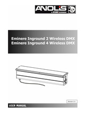 Robe Anolis Eminere Inground 4 Wireless DMX User Manual