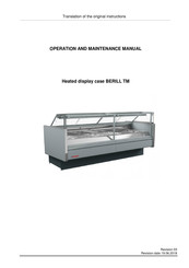 Magma BERILL TM Operation And Maintenance Manual