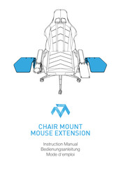 Monstertech CHAIR MOUNT MOUSE EXTENSION Instruction Manual