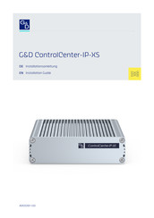 G&D ControlCenter-IP-XS Installation Manual